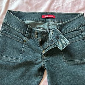 Low Rise Flare Jeans